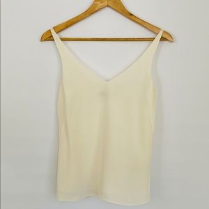 Tibbi New York 100% Silk Ivory Camisole